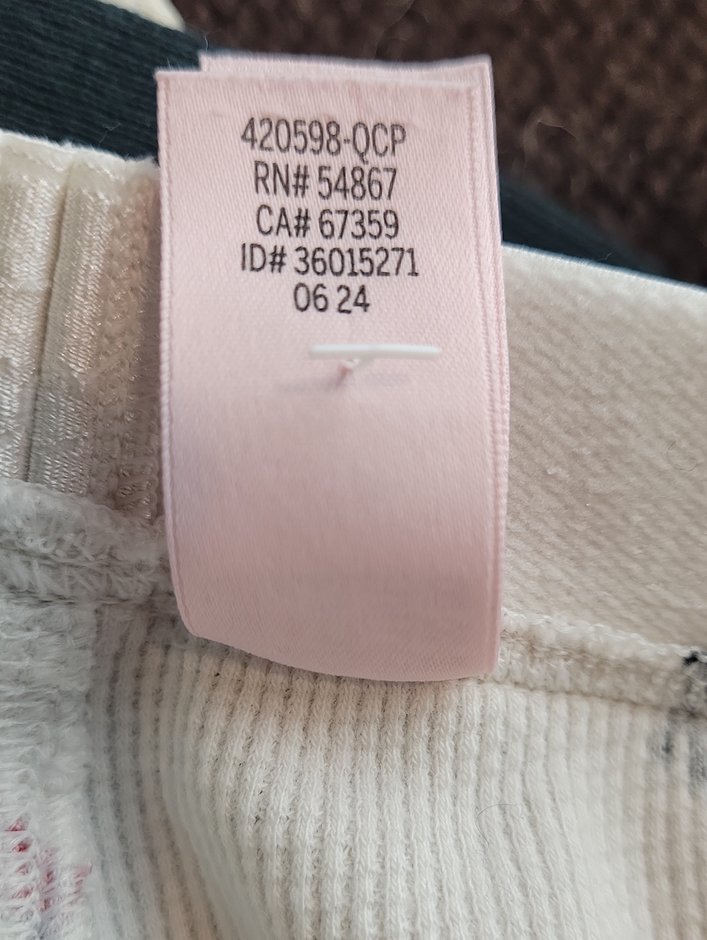Victoria's Secret thermal skiiers base layer pajama pants sze Small - Picture 7 of 7